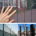 hot sale galvanized+power coated steel fence